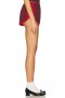 Women Activewear | Lovers + Friends Adina Short Burgundy & Red