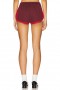 Women Activewear | Lovers + Friends Adina Short Burgundy & Red