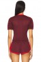 Women Activewear | Lovers + Friends Adina Top Burgundy & Red