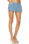 Women Denim | Lovers + Friends Charlette Mini Skort Light Indigo