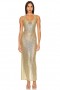 Women Dresses | Lovers + Friends Charlotte Maxi Dress Gold Sand