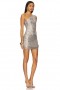Women Dresses | Lovers + Friends Crystal Sequin Mini Dress Disco Silver