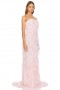 Women Dresses | Lovers + Friends Davina Gown Baby Pink