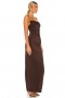 Women Dresses | Lovers + Friends Odessa Gown Espresso Brown