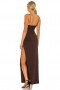 Women Dresses | Lovers + Friends Odessa Gown Espresso Brown