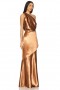 Women Dresses | Lovers + Friends Sheridan Gown Copper Brown