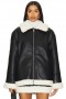 Women Jackets & Coats | Lovers + Friends Violetta Faux Leather Jacket Black