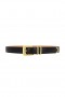 Women | Lovers + Friends Western Denim Belt Black & Gold