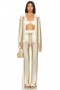 Women Pants | Lovers + Friends Kerim Stripe Pant Ivory & Beige Stripe