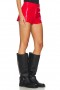 Women Shorts | Lovers + Friends Colson Faux Leather Short Ruby Red