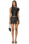 Women Skirts | Lovers + Friends Ana Faux Leather Mini Skirt Black