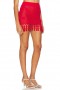 Women Skirts | Lovers + Friends Domitilla Crochet Mini Skirt Red