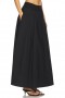 Women Skirts | Lovers + Friends Jetty Midi Skirt Black
