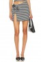 Women Skirts | Lovers + Friends Luna Mini Skirt Black & White