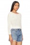 Women Sweaters & Knits | Lovers + Friends Dropped Needle Long Sleeve Ivory
