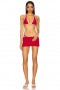 Women Swimsuits & Cover-Ups | Lovers + Friends Ayo Top Red & Pink