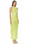 Women Swimsuits & Cover-Ups | Lovers + Friends Erin Sequin Maxi Dress Lime Green Sequin