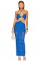 Women Swimsuits & Cover-Ups | Lovers + Friends Tabea Maxi Dress Cobalt Blue