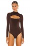 Women Tops | Lovers + Friends Electra Bodysuit Brown