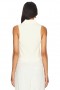 Women Tops | Lovers + Friends Esti Sleeveless Polo Vest Top Cream