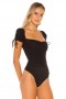 Women Tops | Lovers + Friends Jupiter Bodysuit Black