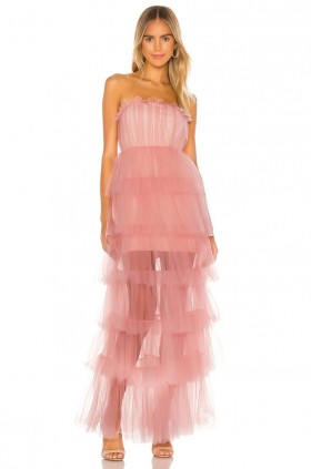 Women Dresses | Lovers + Friends Bobbit Gown Blush Pink