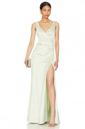 Women Dresses | Lovers + Friends Dawn Gown Sage Green