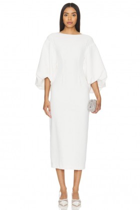 Women Dresses | Lovers + Friends Evonne Midi Dress Ivory