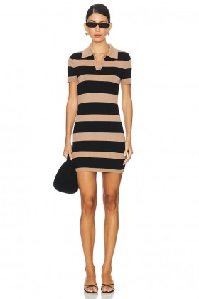 Women Dresses | Lovers + Friends Kendra Mini Dress Black & Camel