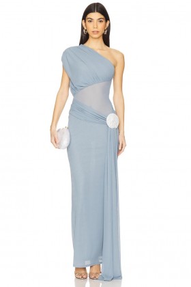 Women Dresses | Lovers + Friends Lea Gown Sea Blue