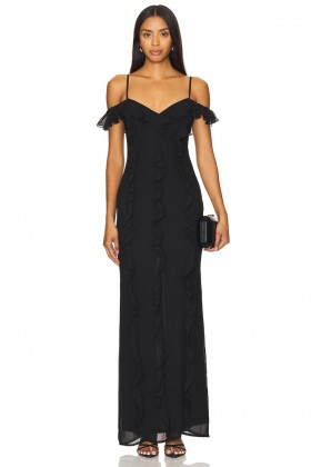 Women Dresses | Lovers + Friends Marisol Gown Black