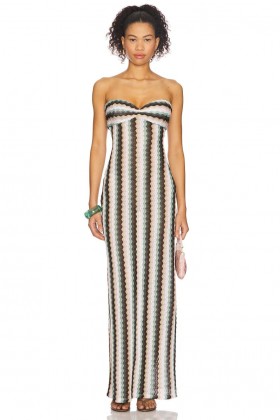 Women Dresses | Lovers + Friends Nettie Maxi Dress Sage Multi