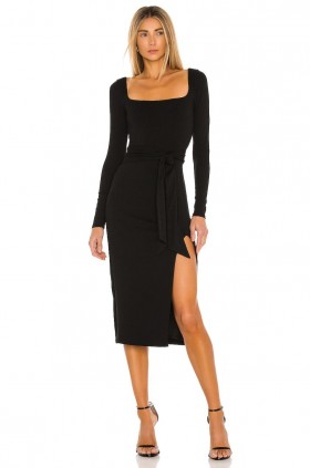 Women Dresses | Lovers + Friends Sariah Midi Dress Black