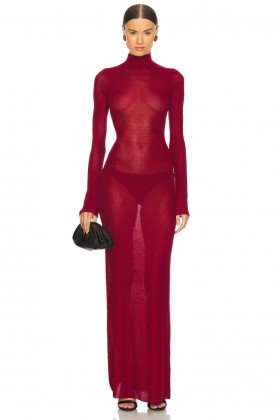 Women Dresses | Lovers + Friends X Emma Rose Matilde Maxi Dress Burgundy