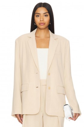 Women Jackets & Coats | Lovers + Friends Abbey Blazer Beige Neutral