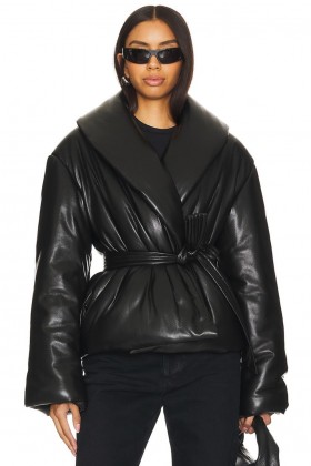 Women Jackets & Coats | Lovers + Friends Alex Faux Leather Jacket Black