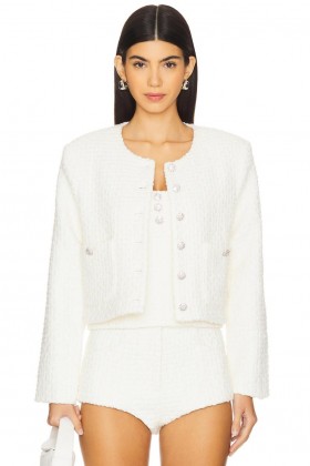 Women Jackets & Coats | Lovers + Friends Josephine Jacket White