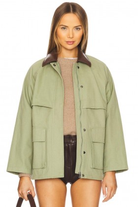 Women Jackets & Coats | Lovers + Friends Peyton Jacket Olive Green