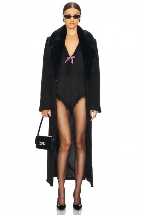 Women Jackets & Coats | Lovers + Friends Wainscott Coat Black