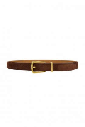 Women | Lovers + Friends Western Belt Brown & Bronze