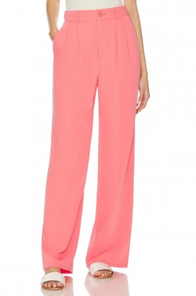 Women Pants | Lovers + Friends X Jetset Christina Sydney Pant Coral Pink