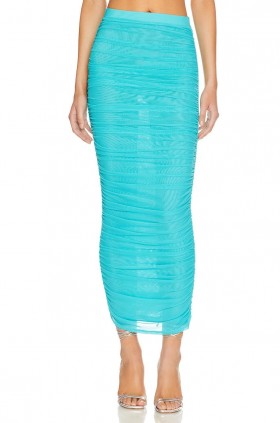 Women Skirts | Lovers + Friends Marine Maxi Skirt Bright Blue