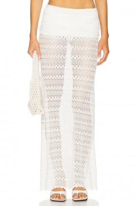 Women Skirts | Lovers + Friends Nadina Maxi Skirt White