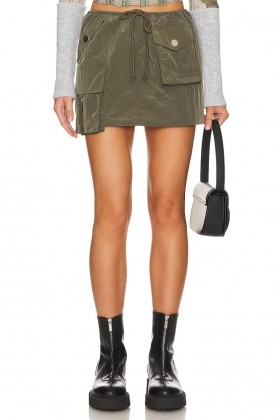 Women Skirts | Lovers + Friends Noah Cargo Skirt Olive Green