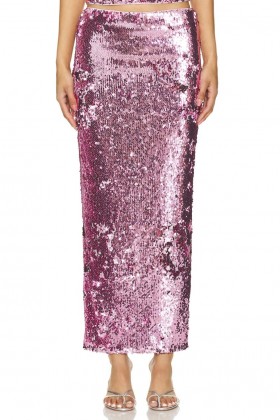 Women Skirts | Lovers + Friends X Bridget Lilium Skirt Pink