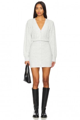 Women Sweaters & Knits | Lovers + Friends Brylee Mini Dress Heather Grey