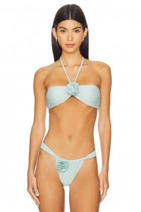 Women Swimsuits & Cover-Ups | Lovers + Friends Feel Good Top Soft Aqua