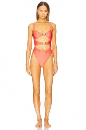 Women Swimsuits & Cover-Ups | Lovers + Friends Kailani One Piece Coral