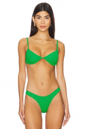 Women Swimsuits & Cover-Ups | Lovers + Friends Say Yes Top Kelly Green