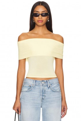 Women Tops | Lovers + Friends Anita Top Pastel Yellow